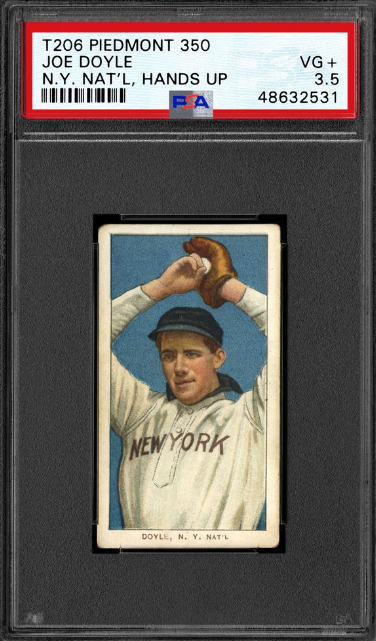 1909-11 T206 White Border Joe Doyle (N.Y. Natl.)